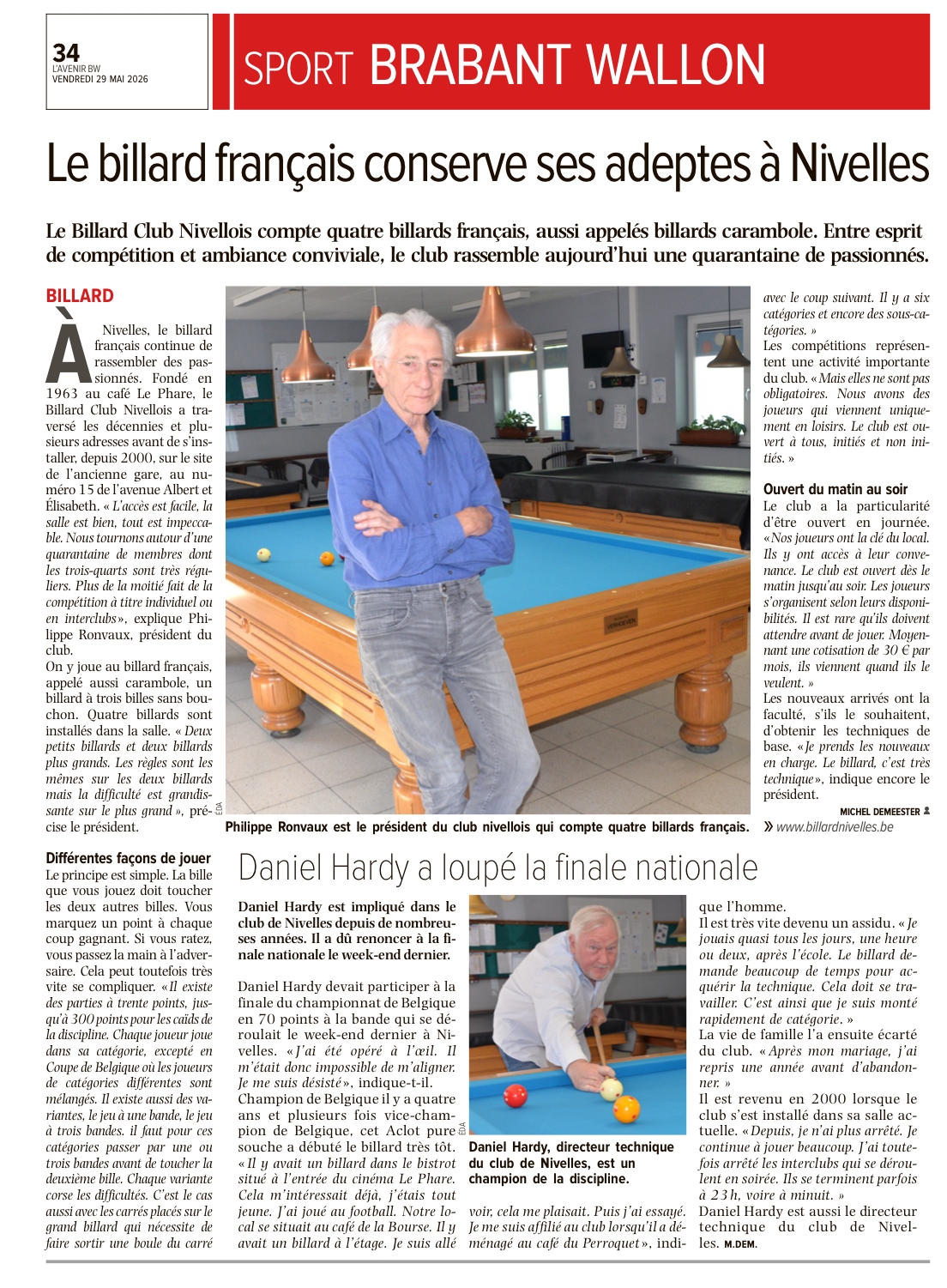 vers
l'avenir mai 2026